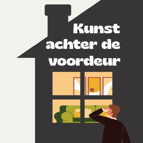 Kunstachterdevoordeur